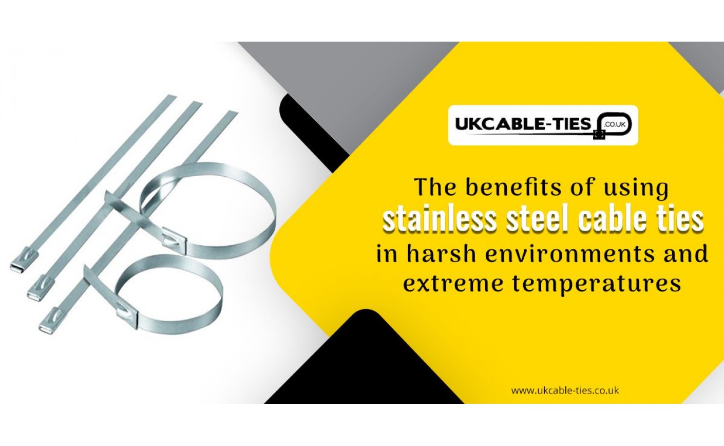 The benefits of using stainless steel cable ties in harsh environments